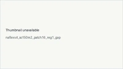 naflexvit_so150m2_patch16_reg1_gap architecture thumbnail