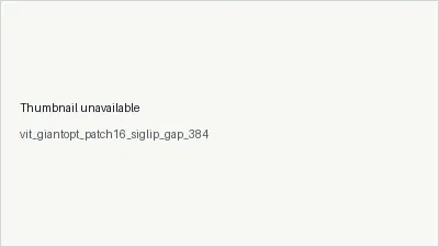 vit_giantopt_patch16_siglip_gap_384 architecture thumbnail