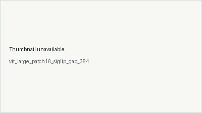 vit_large_patch16_siglip_gap_384 architecture thumbnail