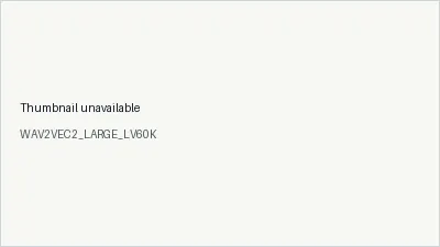 WAV2VEC2_LARGE_LV60K architecture thumbnail